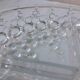 Glass dish with 4 compartments