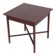 Square wooden table, 1940s.