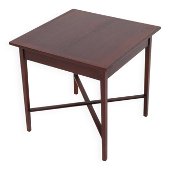 Square wooden table, 1940s.
