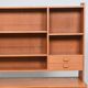 Vintage Scandinavian modular bookshelf in teak - 1960s