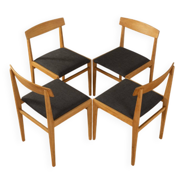 Classic Scandinavian dining chairs from the 1960s, set of 4