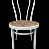 1920s caned bistro chairs