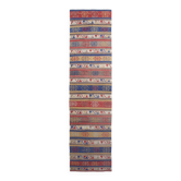 Soft Palette Kilim Runner Rug, Handmade Vintage Kilim Carpet, 100x410 Cm