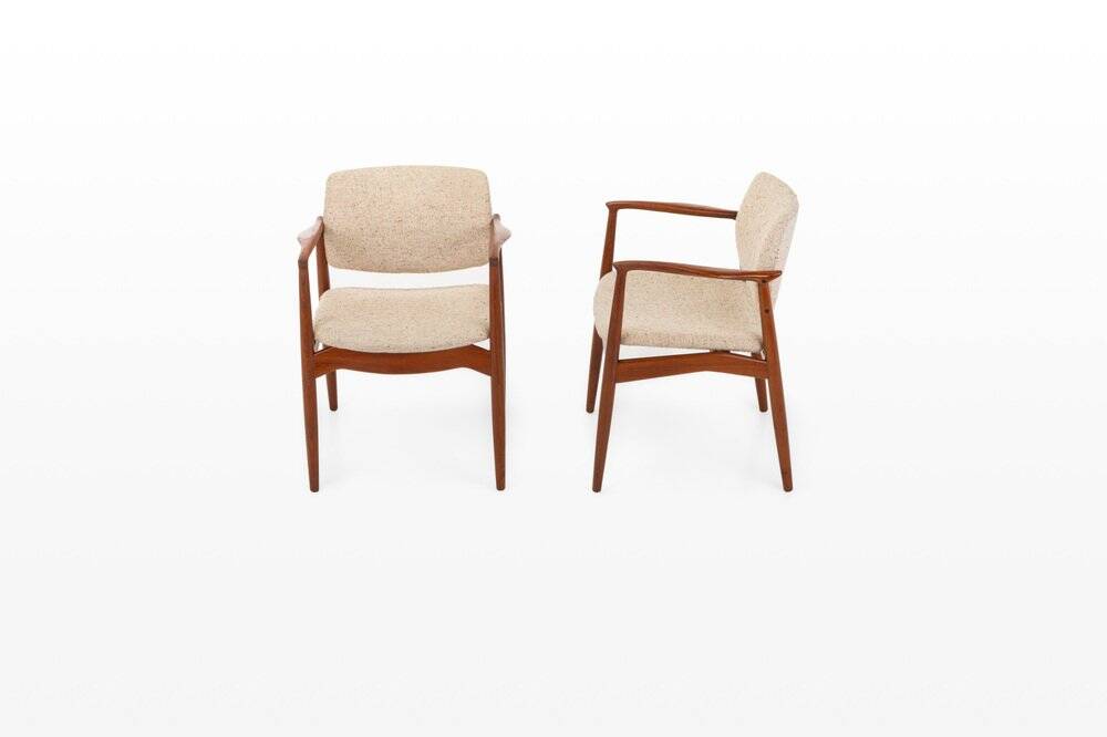 Captains chairs by Erik Buch for Ørum Møbler, Denmark, 1960s, set of 2