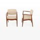 Captains chairs by Erik Buch for Ørum Møbler, Denmark, 1960s, set of 2