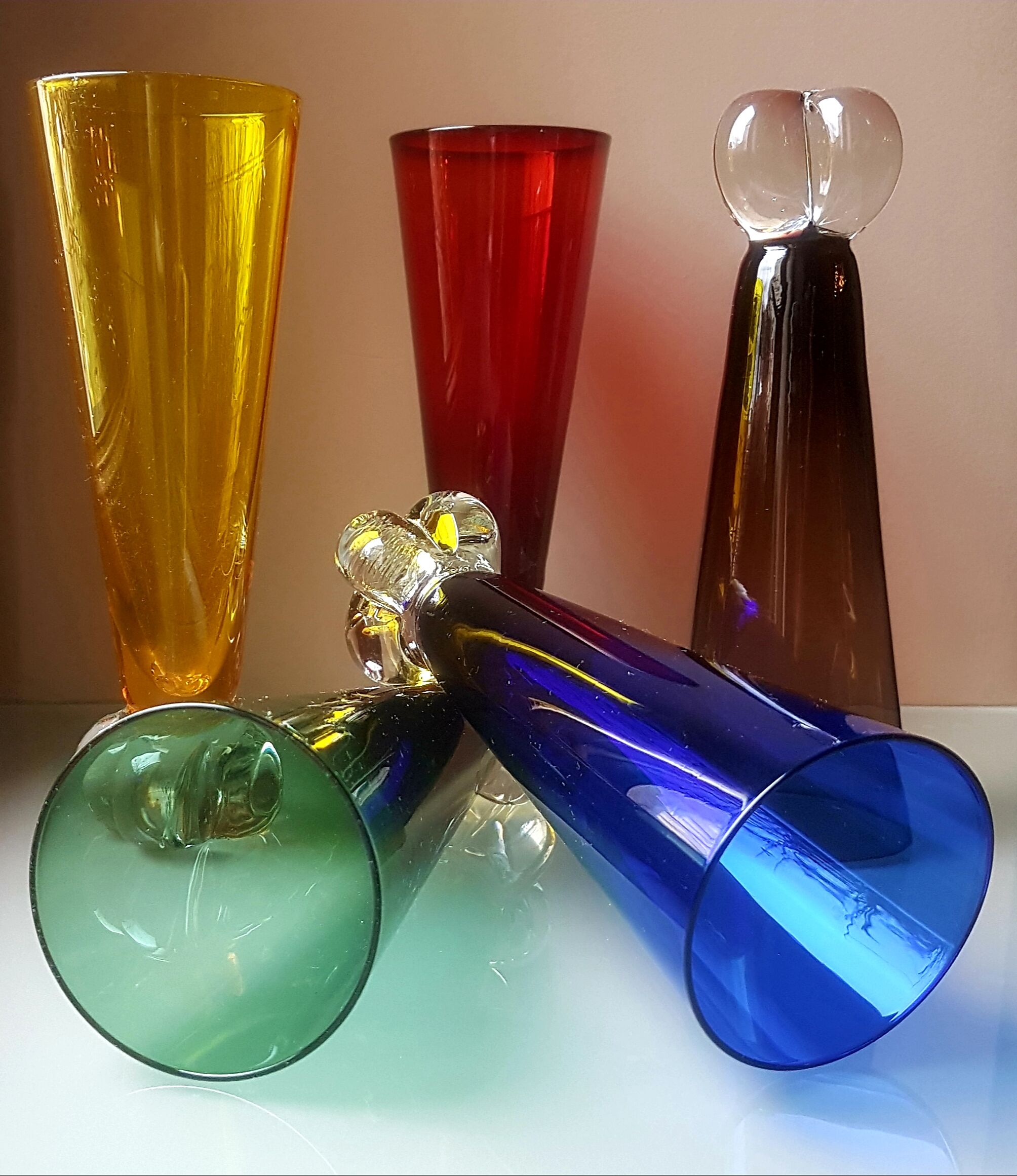 Vintage glasses from the 60s