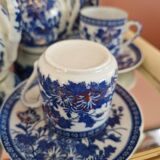 Ensemble à café ou thé japonais ancien en porcelaine fine