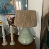 Glass lamp and rope Art Deco