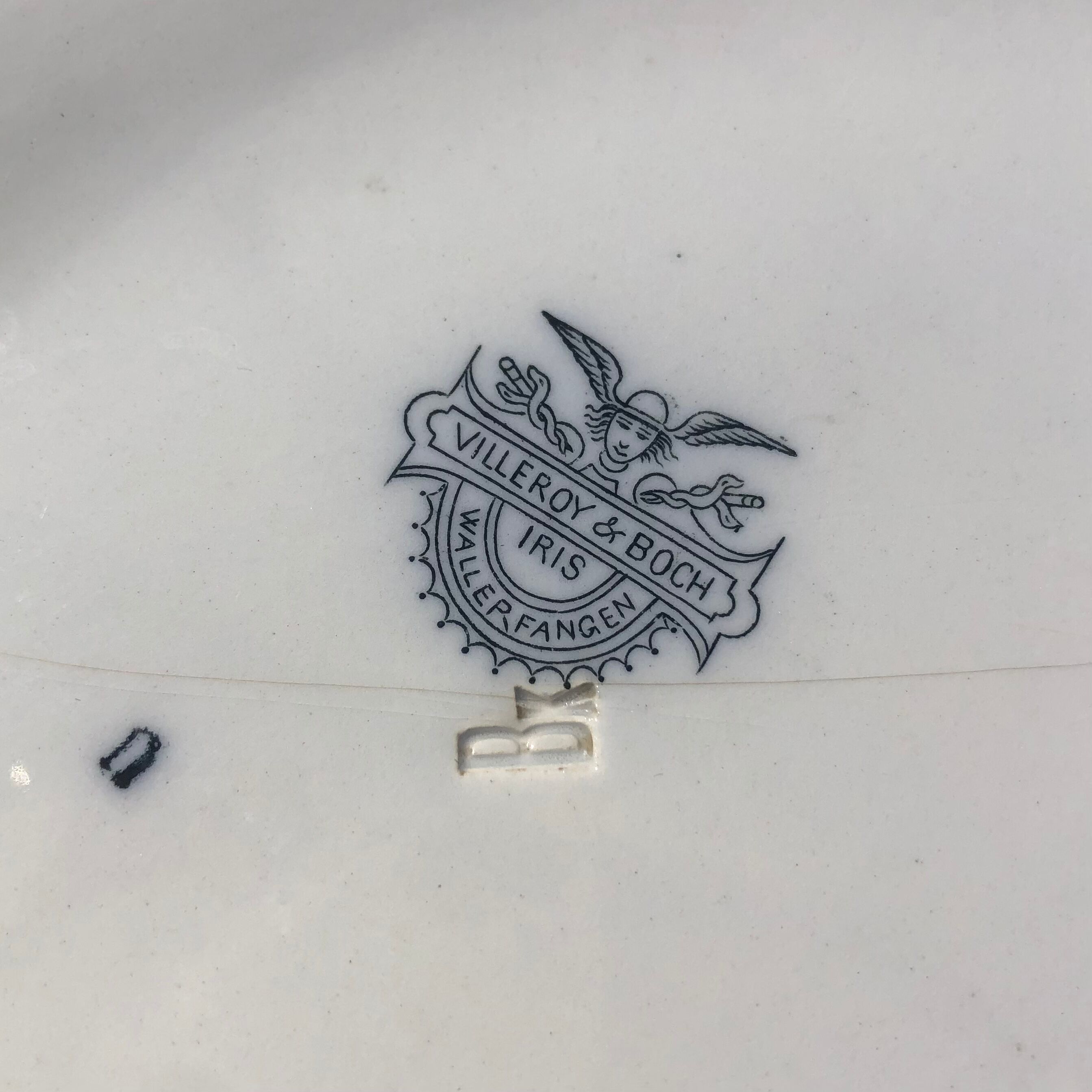 Ancien plat de soupière Villeroy & Boch