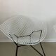 Two Diamond chairs by Harry Bertoia for Knoll mid-century 1970s.