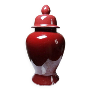 Vase couvert, pot à