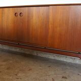 Scandinavian Teak Sideboard by Arne Hovmand-Olsen Vintage 1960