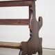 Antique Gothic Church Benches, Late 1800s – Set of 4 Pine Wood Pew Benches