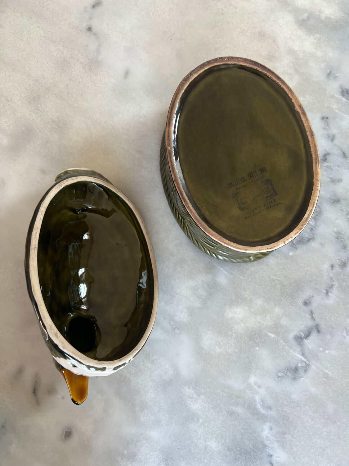 Duck terrine in slurry