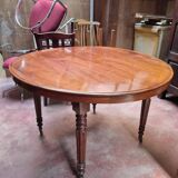 Round mahogany table - Early 20th century