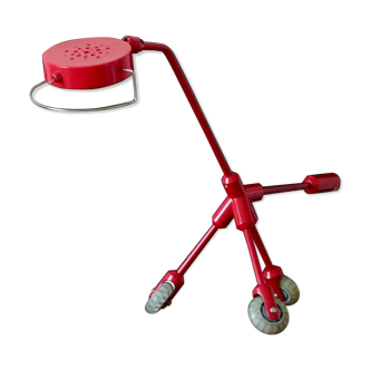 Tripod lamp with wheels "Kila" aka "Red Dog" ⎮Harry Allen for Ikea
