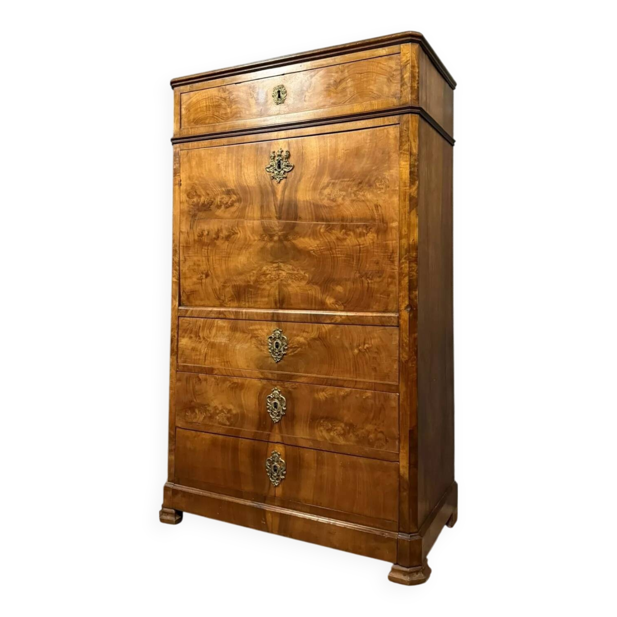 Louis Philippe period walnut secretary circa 1830-1840