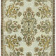 Handwoven Unique Turkish 1980s 186 cm x 302 cm Green Rug