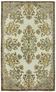 Handwoven Unique Turkish 1980s 186 cm x 302 cm Green Rug