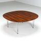 Piet Hein & Bruno Mathsson Superellipse coffee table Fritz Hansen Denmark 1968