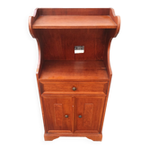 Cherry wood bedside table, Louis-Philippe style