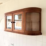 Elegant Art Deco-style hanging display cabinet