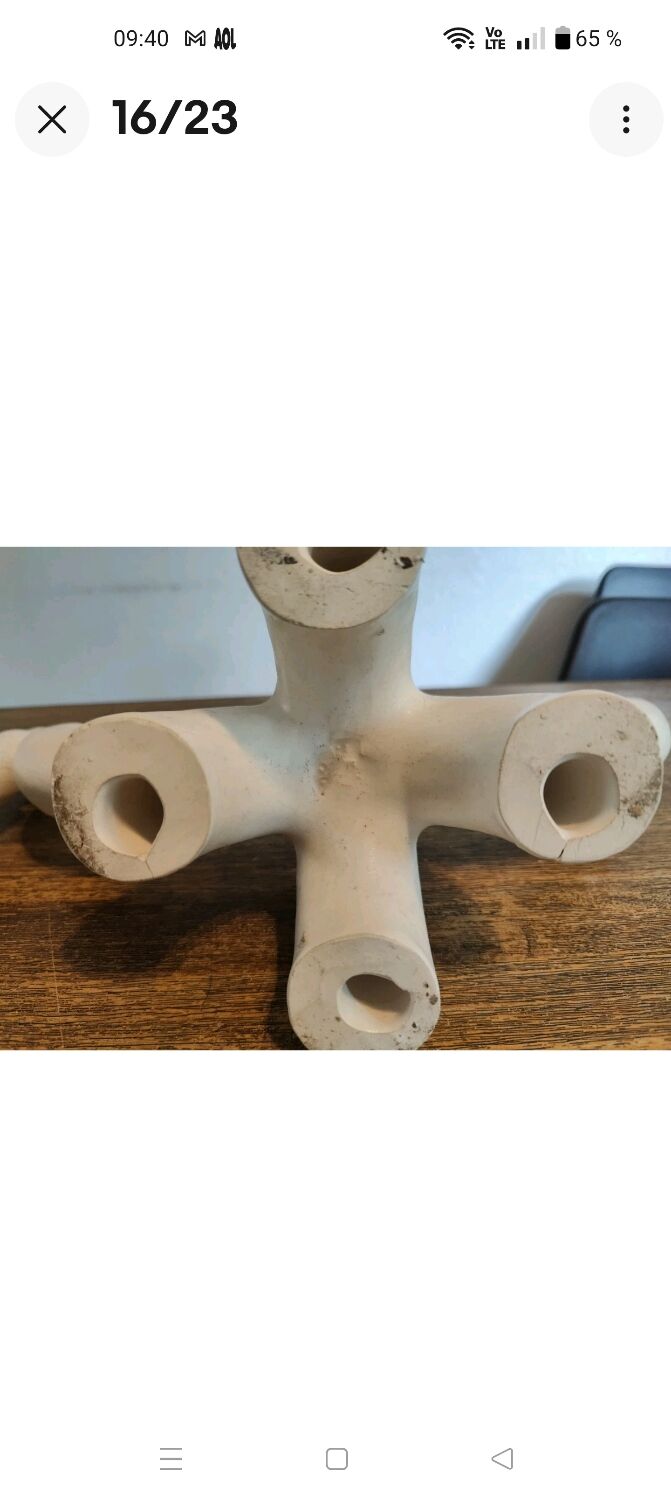 Suzanne ramié atelier madoura 1950 pair of candlesticks