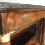 Mahogany empire writing desk 19th century