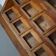 Large Dutch Beech Haberdashery Shop Cabinet, 1920s/30s