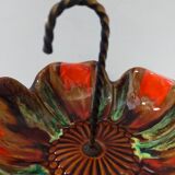 Empty umbrella pocket in antique vintage ceramic 60s