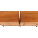 "Double" teak Scandinavian chest of drawers, Möbel-IKEA, Sweden, 1960