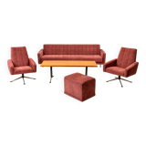 Living room set, 1970s, Czechoslovakia