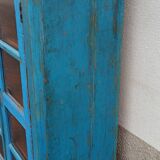 Armoire vitrée en bois ancienne