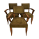 Set of 3 armchairs