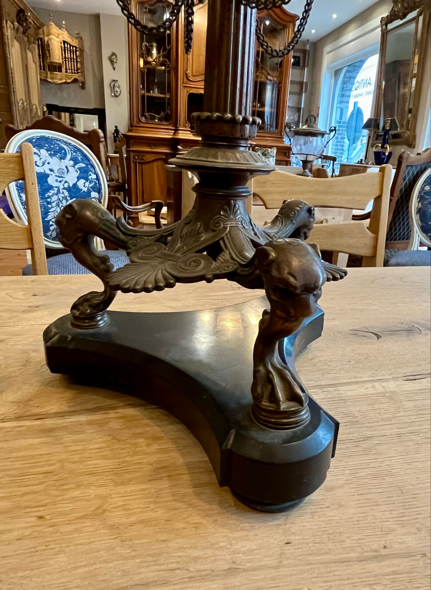 Pair of bronze candelabra Napoleon III
