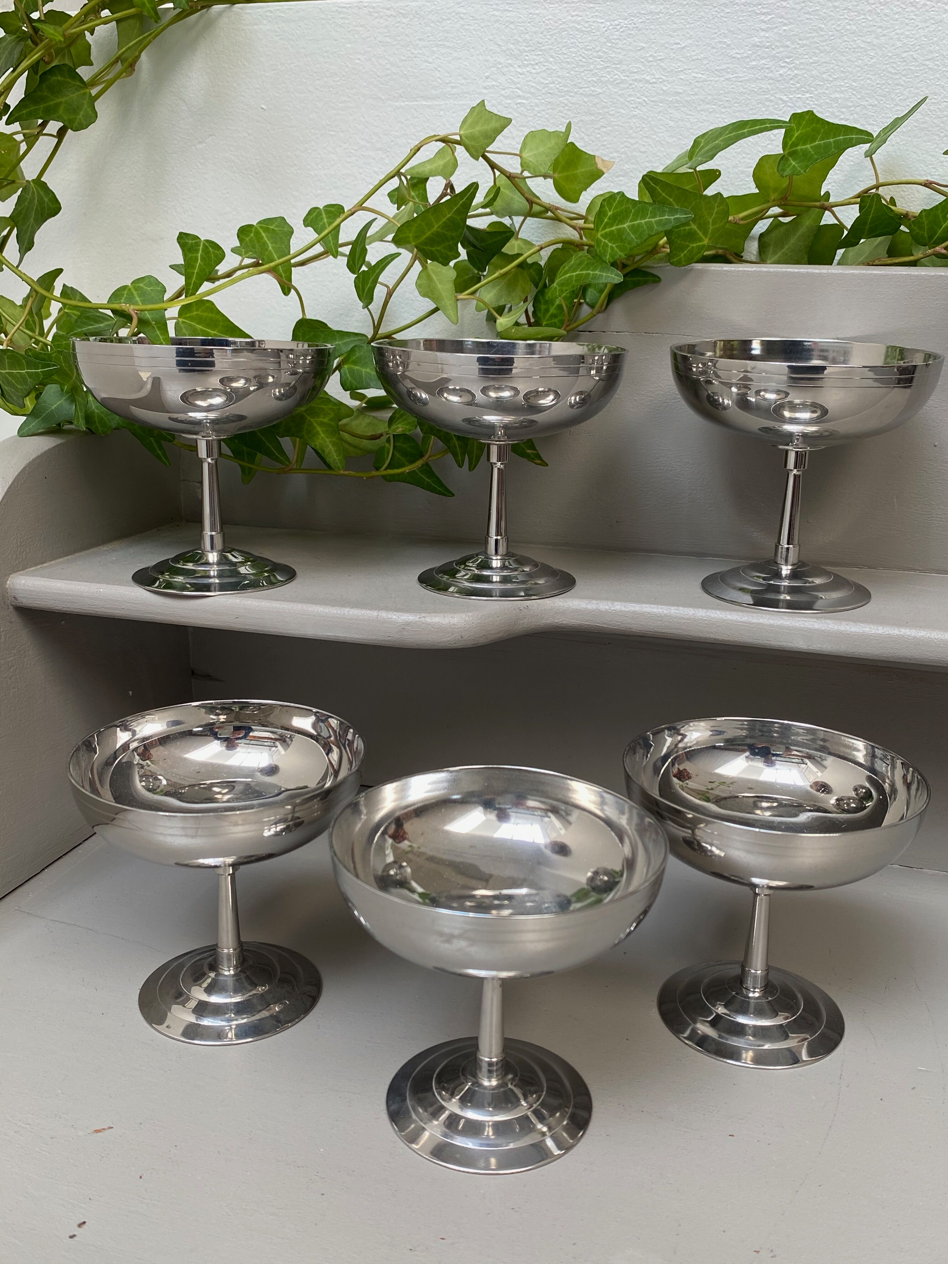Coupes à sorbet inox Letang