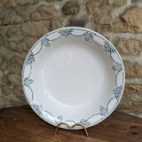 Ancien plat de service creux en céramique Moulin des loups & Hamage modèle Graciela