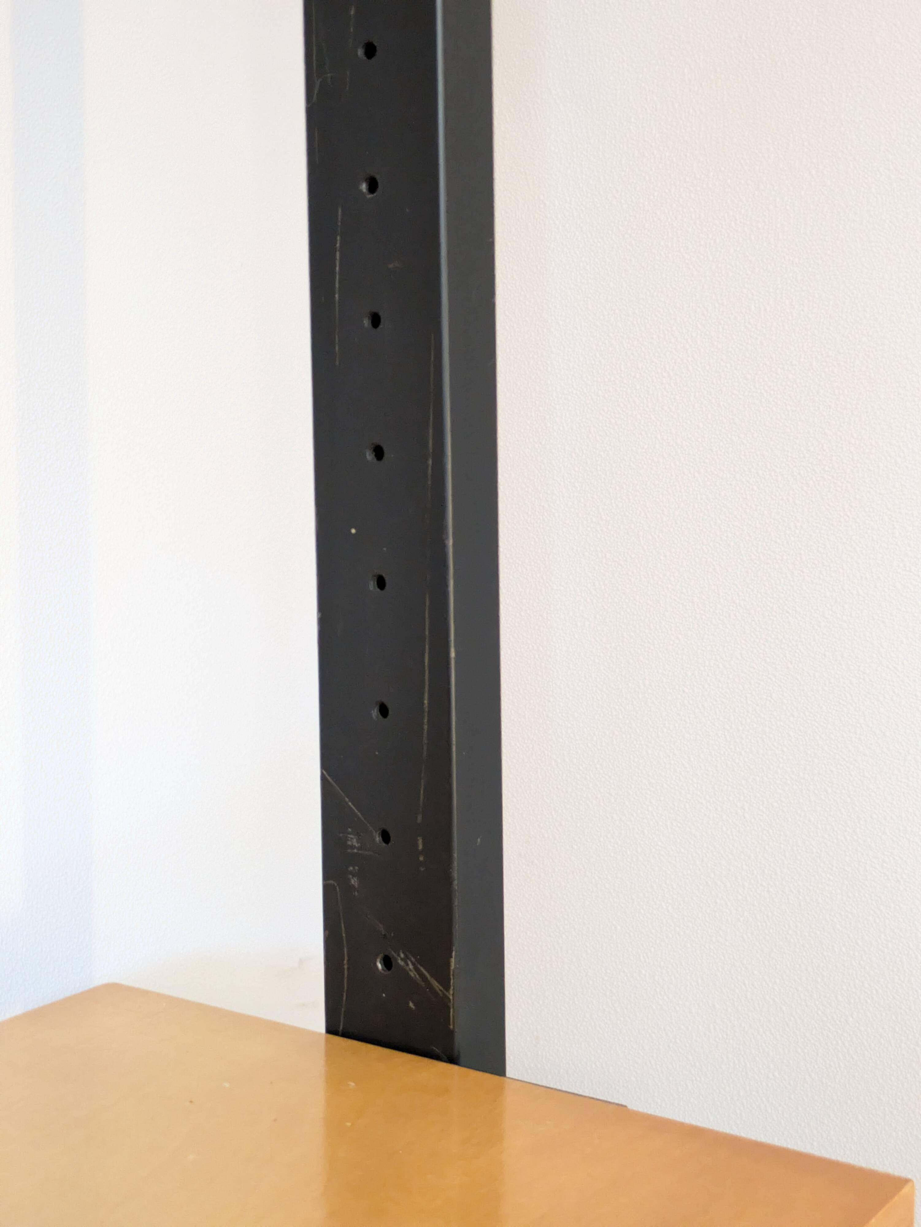 Étagère modulable sol-plafond pour Wohnbedarf, Suisse, 1960