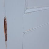 Grey blue Parisian wardrobe