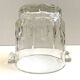 Old Bucket Ice Pot Ice Cubes Crystal Glass Vintage Made in Denmark Art Deco