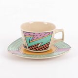 Postmodern porcelain set ‘Flash one’ from Dorothy Hafner for Rosenthal