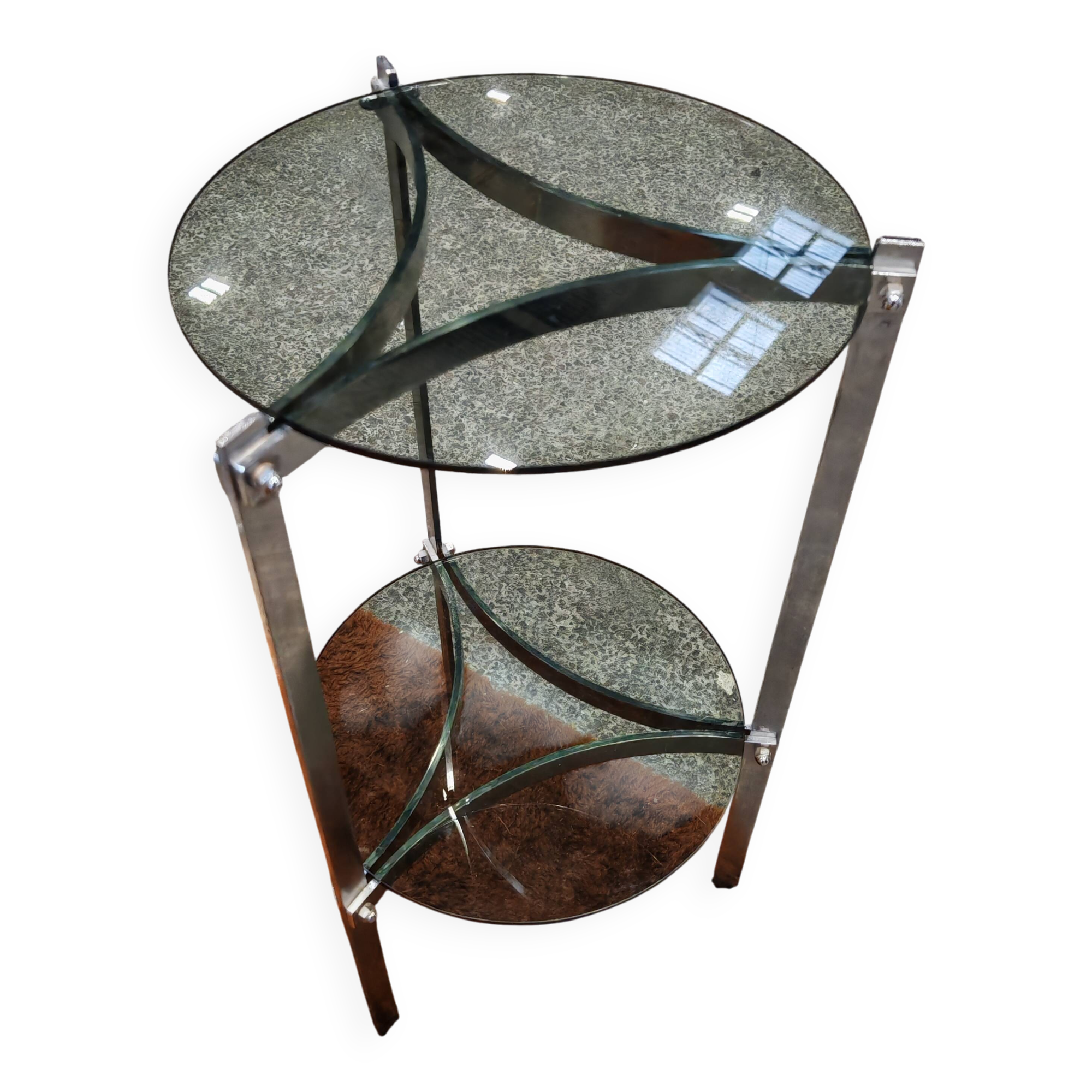 vintage tripod stool