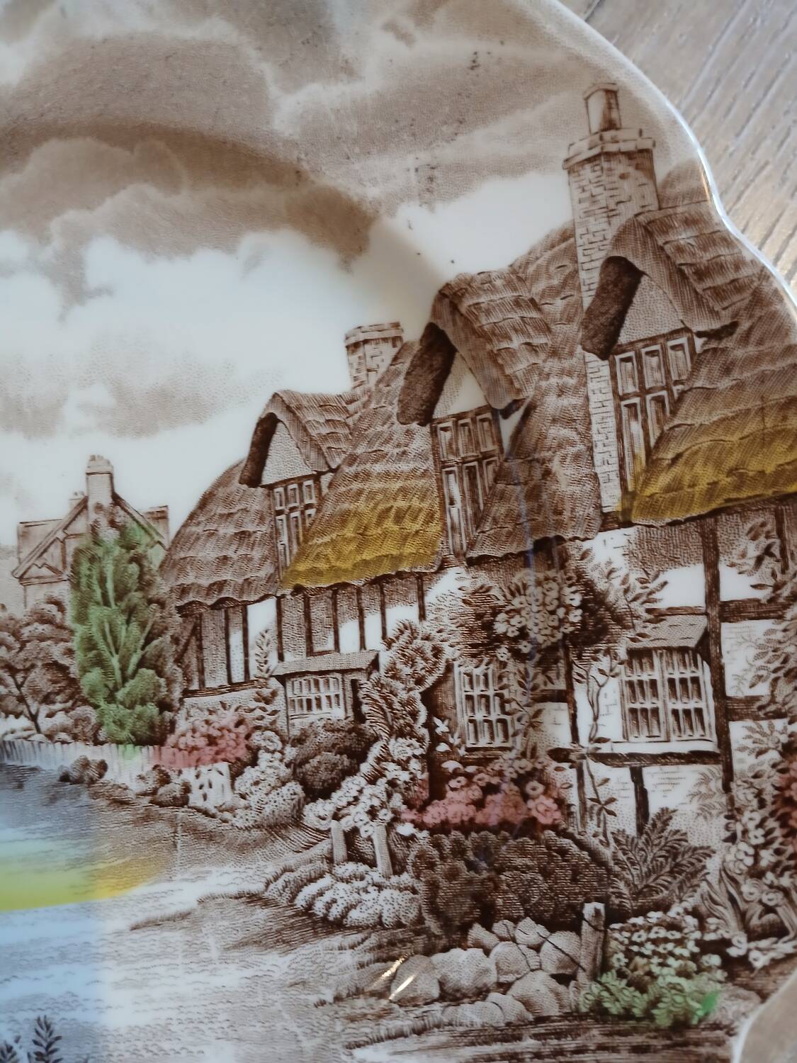 Antique Johnson Bros Dinner Plate