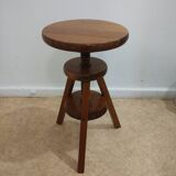Wooden screw stool