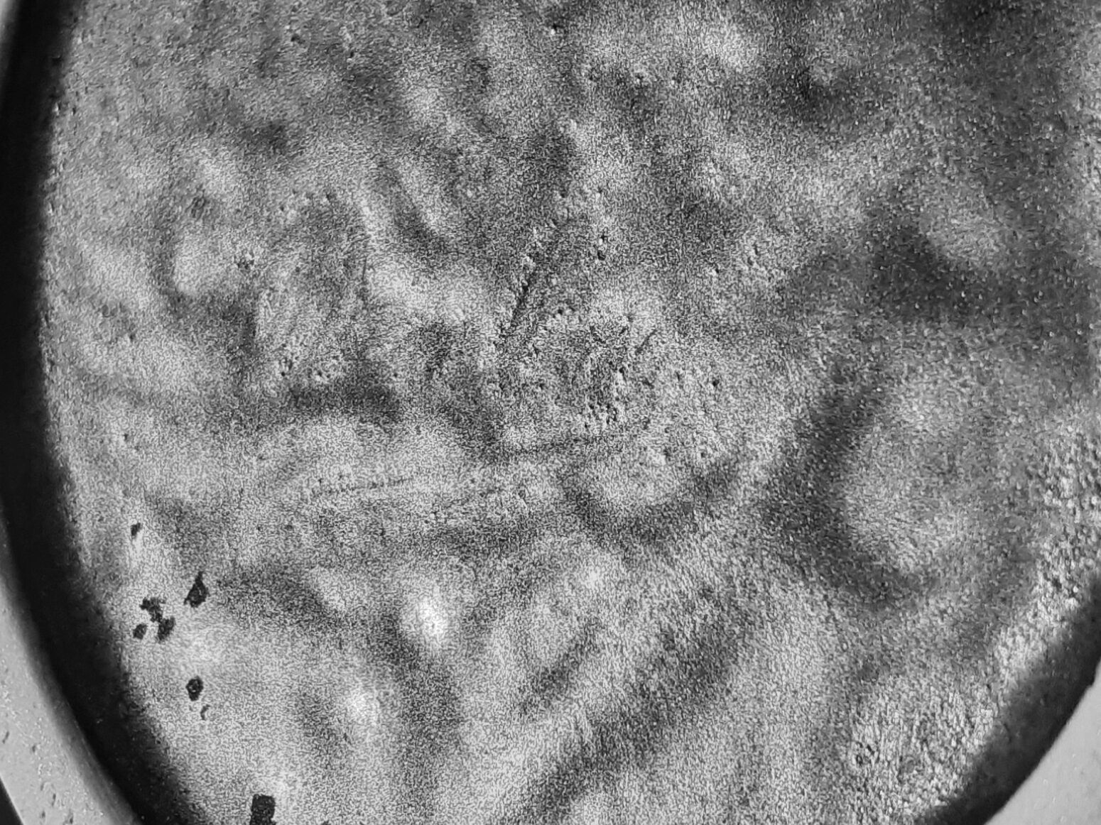 Art Deco sandstone vase by Denbac