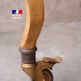 Large solid beech serving trolley from... the Hôtel Matignon!