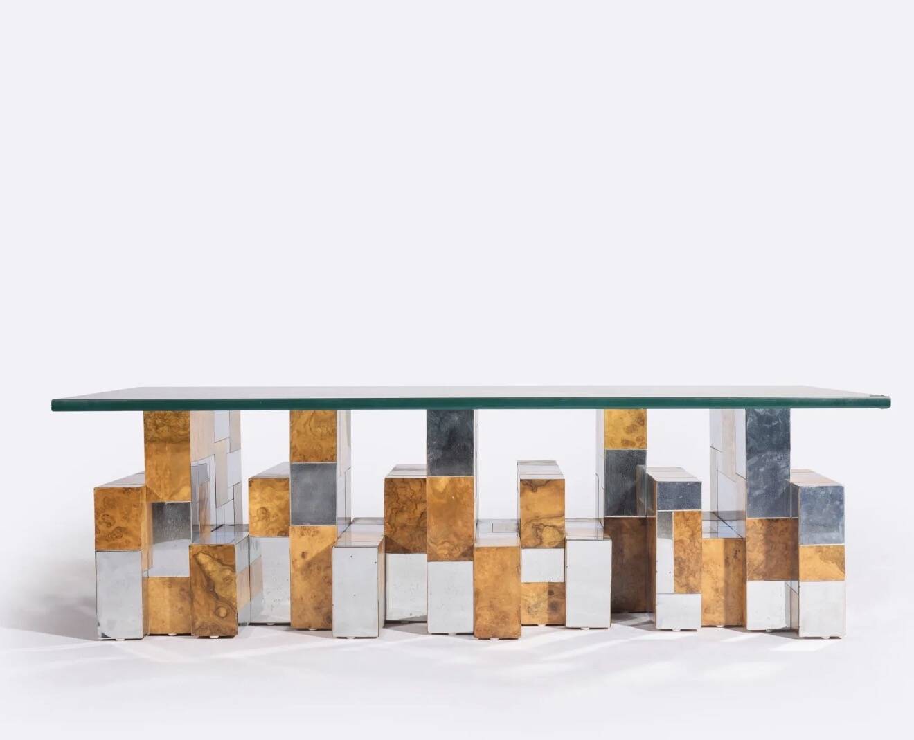 Paul Evans (1931-1987) cityscape coffee table