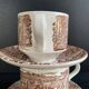 Duo de Tasses & Soucoupes Anglaises Broadhurst Ironstone - Scène de Chasse