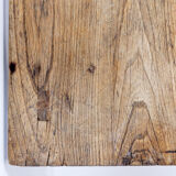 Brutalist coffee table in solid wood