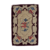 Old American carpet handmade, 76cm x 117cm 1900s